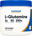 Nutricost - L - Glutamina en polvo, 8.9 onzas - Quierox - Tienda Online