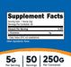 Nutricost - L - Glutamina en polvo, 8.9 onzas - Quierox - Tienda Online