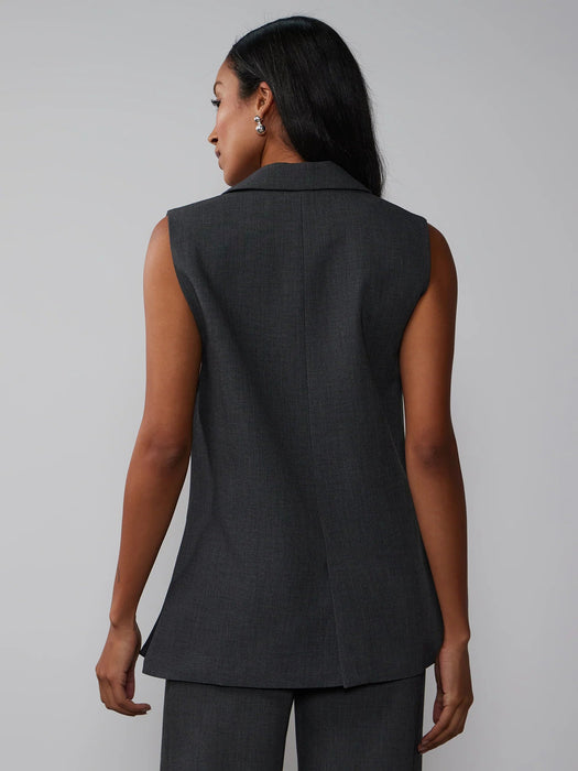 NY&C Chaleco sin mangas con abertura lateral - Quierox - Tienda Online