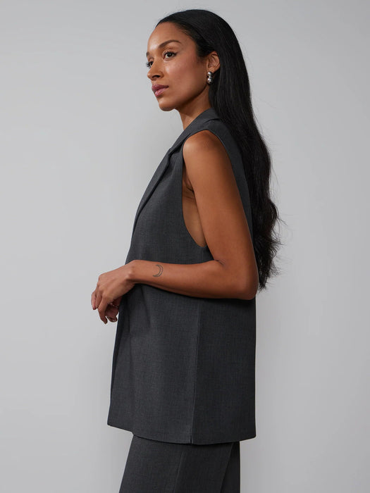 NY&C Chaleco sin mangas con abertura lateral - Quierox - Tienda Online