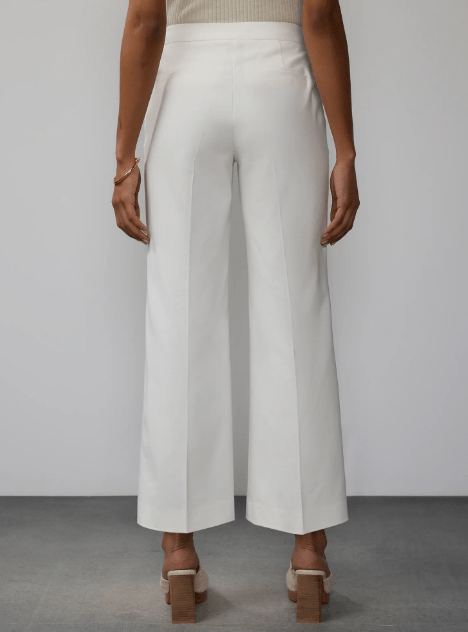 NY&C Pantalones esenciales de tiro alto y pierna ancha - Quierox - Tienda Online