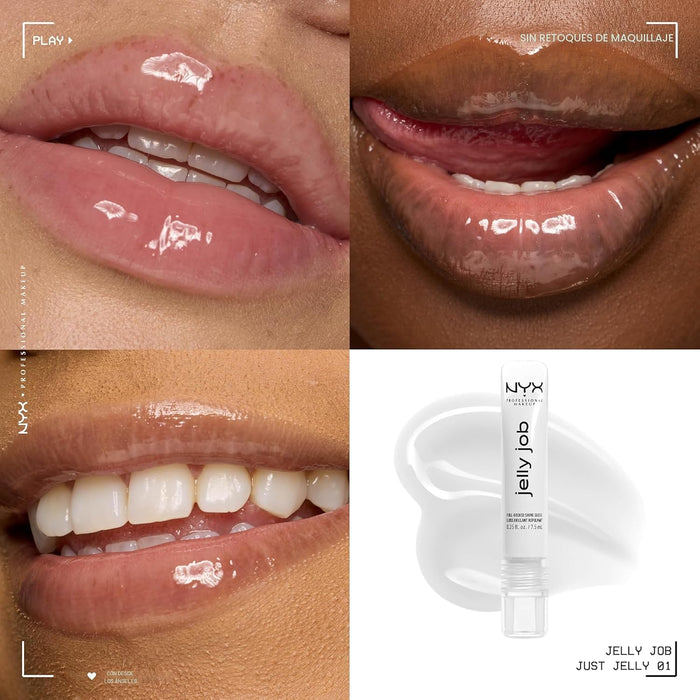 NYX PROFESSIONAL MAKEUP Jelly Job - Brillo de labios - Quierox - Tienda Online
