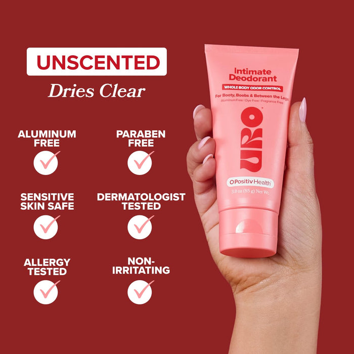 O Positiv URO - Crema desodorante íntima para todo el cuerpo - Quierox - Tienda Online
