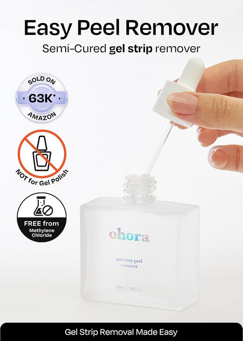 ohora Care Easy Peel Remover - Removedor de tiras de uñas de gel - Quierox - Tienda Online