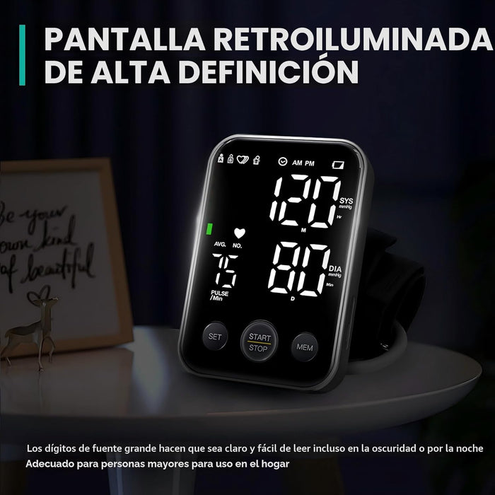 Oklar Monitor de Presión Arterial Monitores de Brazo Superior para Uso Doméstico - Quierox - Tienda Online