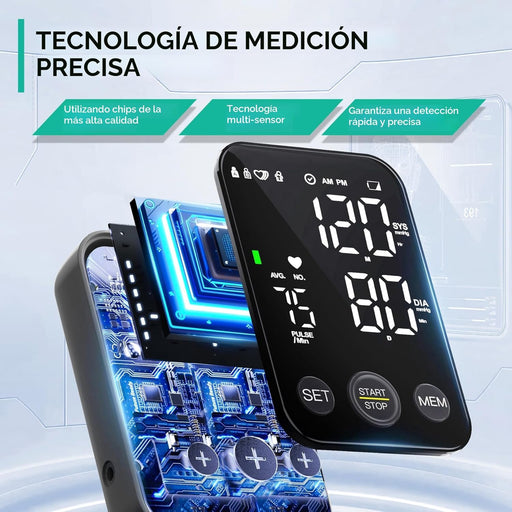 Oklar Monitor de Presión Arterial Monitores de Brazo Superior para Uso Doméstico - Quierox - Tienda Online