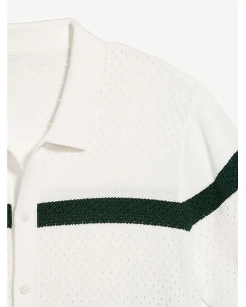 Old Navy Camisa de tejido manga corta para hombre - Quierox - Tienda Online