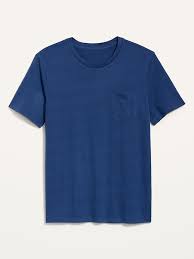 OLD NAVY Camiseta de cuello redondo de mezcla de lino para hombre - Quierox - Tienda Online