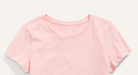 Old Navy - Camiseta lisa de manga corta y suave para niñas - Quierox - Tienda Online