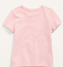 Old Navy - Camiseta lisa de manga corta y suave para niñas - Quierox - Tienda Online