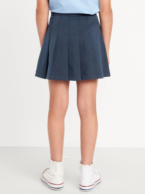 OLD NAVY Falda pantalón plisada de punto de jersey para niñas de uniforme escolar - Quierox - Tienda Online