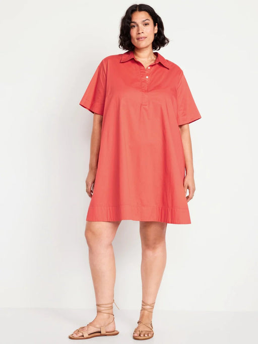 Old Navy Minivestido camisero de talla grande - Quierox - Tienda Online