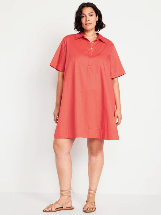 Old Navy Minivestido camisero de talla grande - Quierox - Tienda Online