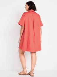 Old Navy Minivestido camisero de talla grande - Quierox - Tienda Online