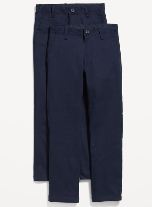 OLD NAVY Pantalones ajustados de uniforme escolar para niños (paquete de 2) - Quierox - Tienda Online