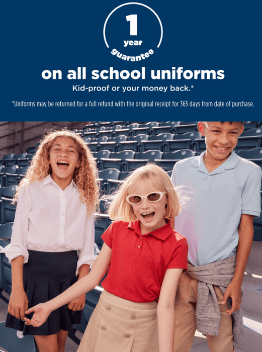 OLD NAVY Pantalones ajustados de uniforme escolar para niños (paquete de 2) - Quierox - Tienda Online