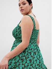 Old Navy Vestido mini fruncido con capas - Quierox - Tienda Online