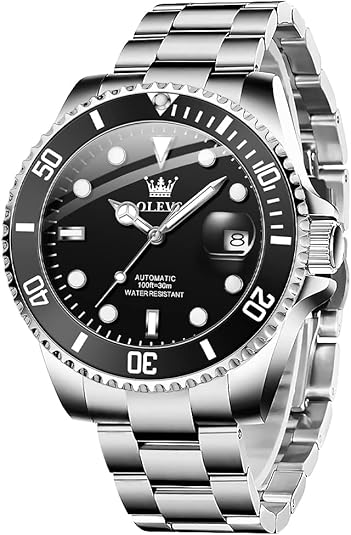 OLEVS Reloj automático para hombre de esfera grande de fácil lectura - Quierox - Tienda Online