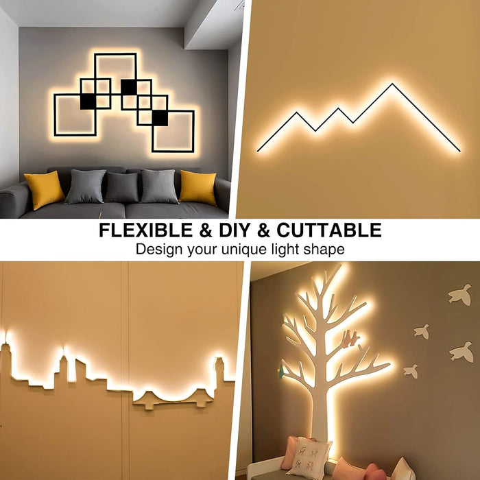 Onforu Tira de iluminación LED blanca cálida, 65.6 pies, 3000 K, luz de cinta LED regulable - Quierox - Tienda Online