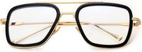 Onrtry Tony Stark - Lentes de bloqueo de luz azul para hombres y mujeres, montura de metal - Quierox - Tienda Online