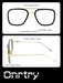 Onrtry Tony Stark - Lentes de bloqueo de luz azul para hombres y mujeres, montura de metal - Quierox - Tienda Online