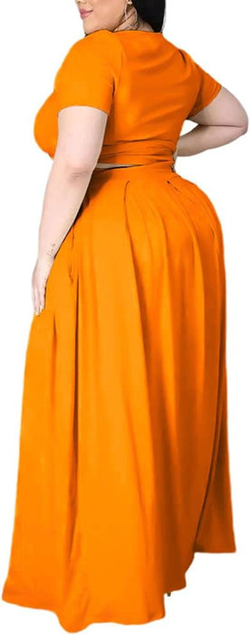 Ophestin Conjunto de falda maxi de 2 piezas para mujer - Quierox - Tienda Online