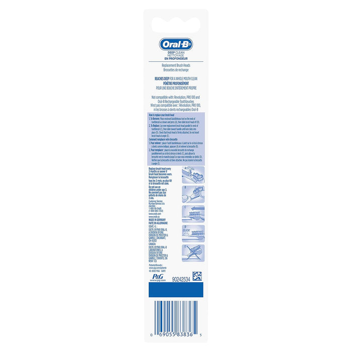 Oral-B Complete Repuesto de cabezal para cepillo eléctrico cerdas suaves, 2 unidades - Quierox - Tienda Online