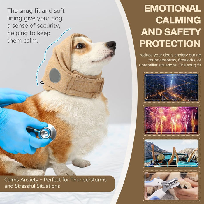 Orejeras para perro Cubierta para la cabeza y orejas de perro - Quierox - Tienda Online