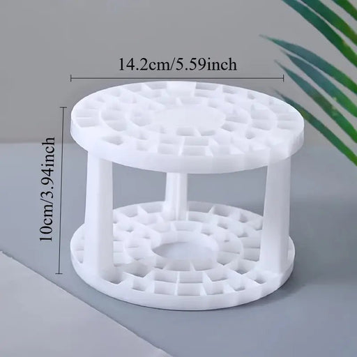 Organizador de almacenamiento de plástico redondo de 49 ranuras para pinceles - Quierox - Tienda Online