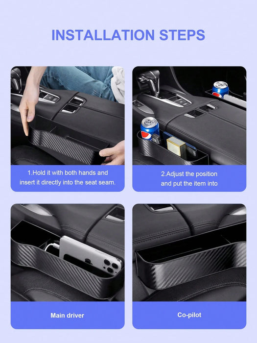 Organizador de almacenamiento para la ranura del asiento del coche, 1 pieza - Quierox - Tienda Online