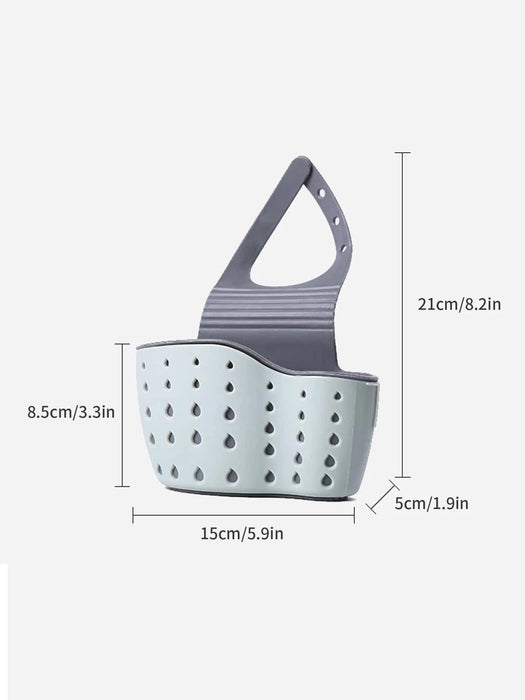 Organizador de cocina, soporte ajustable para esponja de fregadero a presión - Quierox - Tienda Online
