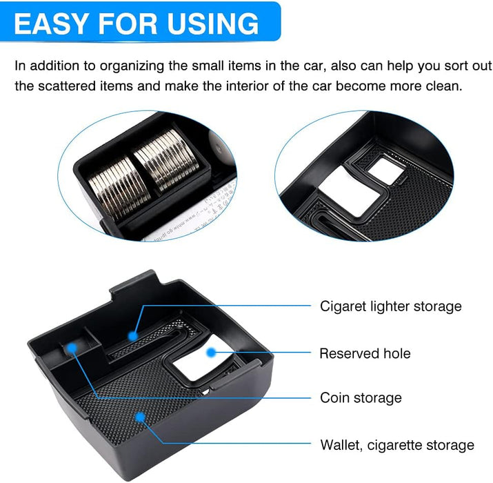 Organizador de consola central Karltys compatible con Toyota Corolla Cross 2022 - Quierox - Tienda Online