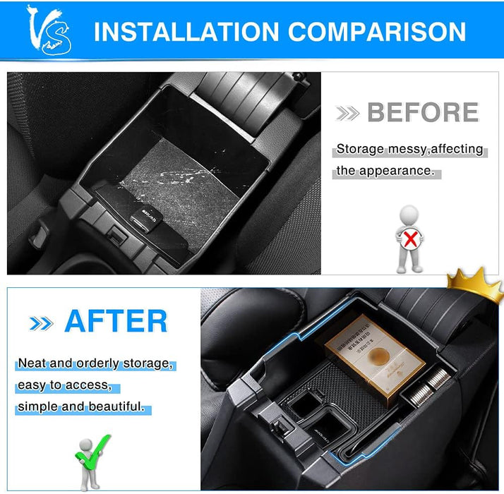 Organizador de consola central Karltys compatible con Toyota Corolla Cross 2022 - Quierox - Tienda Online