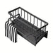 Organizador de fregadero de cocina, soporte de esponja duradero para grifo con barra de toalla - Quierox - Tienda Online