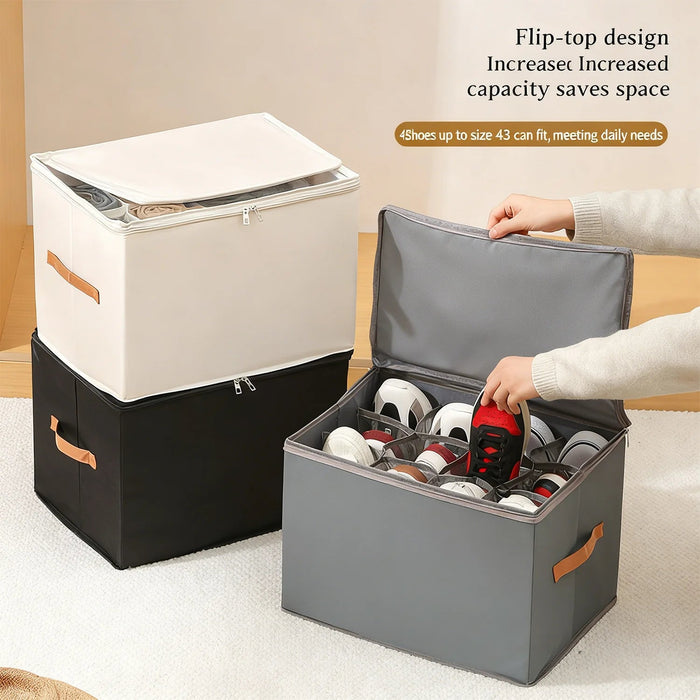 Organizador de zapatos plegable, bolsa de tela para guardar zapatos - Quierox - Tienda Online