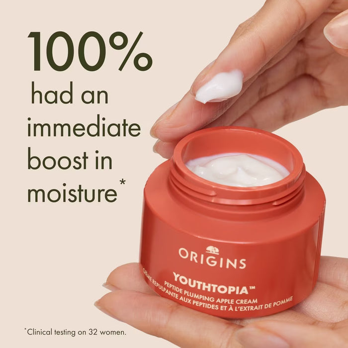 ORIGINS Youthtopia™ Crema hidratante voluminizadora para el rostro con péptidos 1.7oz