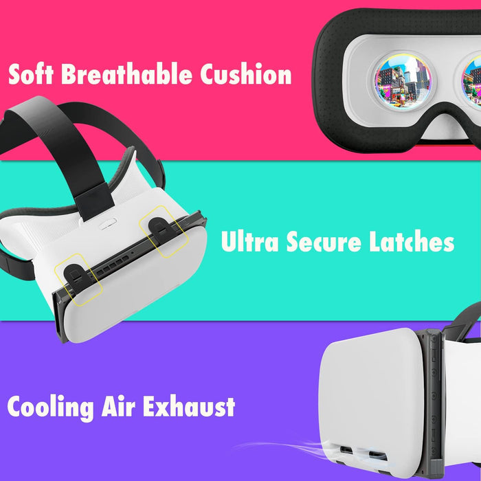 Orzly Auriculares VR diseñados para consola OLED Nintendo Switch - Quierox - Tienda Online