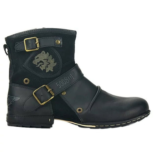 OSSTONE Chukka Botas Moto para Hombre - Quierox - Tienda Online