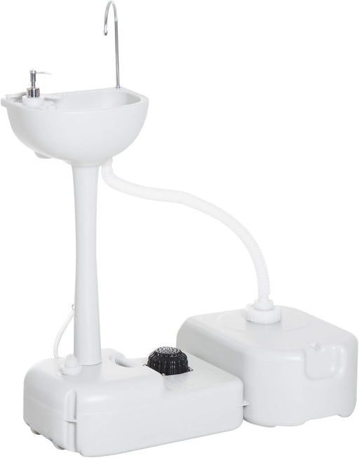 Outsunny Fregadero Portátil Lavamanos para Actividades al Aire Libre o Camping - Quierox - Tienda Online