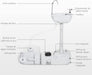 Outsunny Fregadero Portátil Lavamanos para Actividades al Aire Libre o Camping - Quierox - Tienda Online