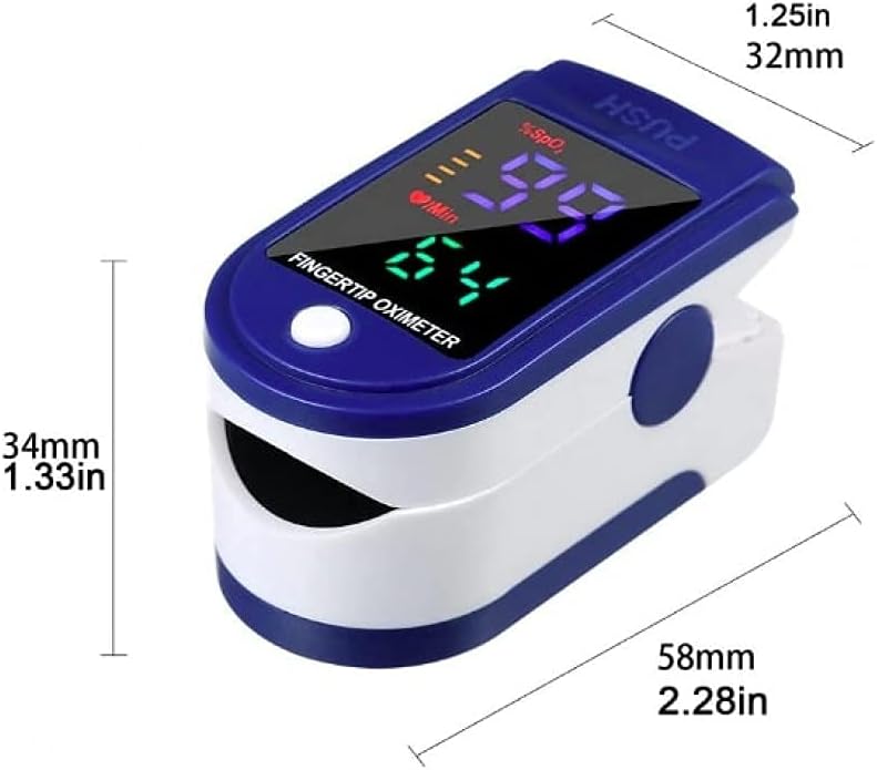 Oxímetro de pulso de dedo Corona Oxygard - Quierox - Tienda Online