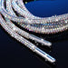 Pack 2 cordones de diamantes de imitación para zapatos, cuerda de purpurina de cristal - Quierox - Tienda Online