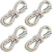 Pack 2 cordones de diamantes de imitación para zapatos, cuerda de purpurina de cristal - Quierox - Tienda Online