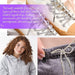 Pack 2 cordones de diamantes de imitación para zapatos, cuerda de purpurina de cristal - Quierox - Tienda Online