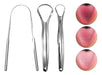 Pack 3 Raspadores de Lengua Cobre Antideslizantes Para Salud Bucal - Quierox - Tienda Online