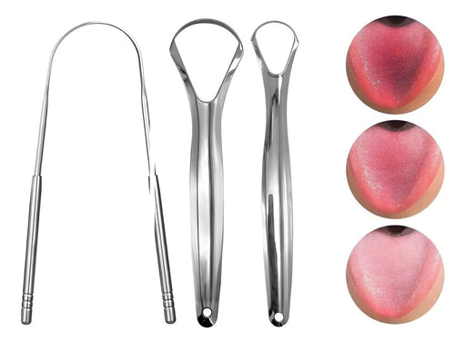 Pack 3 Raspadores de Lengua Cobre Antideslizantes Para Salud Bucal - Quierox - Tienda Online