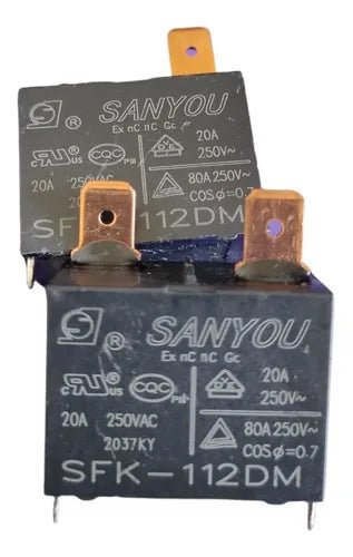 Pack 5 Piezas Relay Original Sanyou Sfk - 112dm Para Minisplit - Quierox - Tienda Online