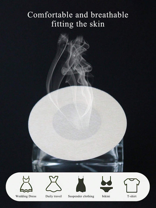 Pack de 10 pares de cubrepezones desechables circulares con almohadillas adhesivas - Quierox - Tienda Online