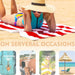 Pack de 2 toallas de playa grandes de algodón, súper absorbentes - Quierox - Tienda Online