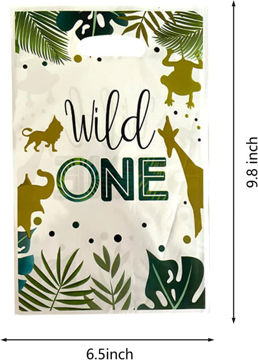 Pack de 20 bolsas de regalo de fiesta salvaje, regalos de fiesta de safari, más una manta - Quierox - Tienda Online